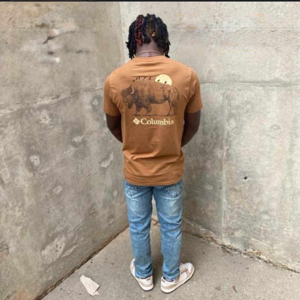 Columbia Tan Graphic Tee